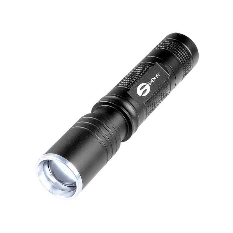 Lampe Torche Rechargeable en alliage d'aluminium zoomable