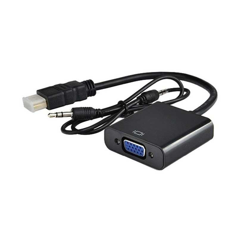 Adaptateur HDMI vers VGA+ audio