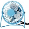 Mini Ventilateur de Bureau USB - Bleu