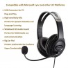 Casque USB avec microphone pour PC