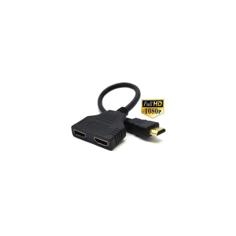 Adaptateur Splitter 2 PORT HDMI, FULL HD 1080P