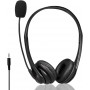 Casque Jack Ordinateur avec Microphone