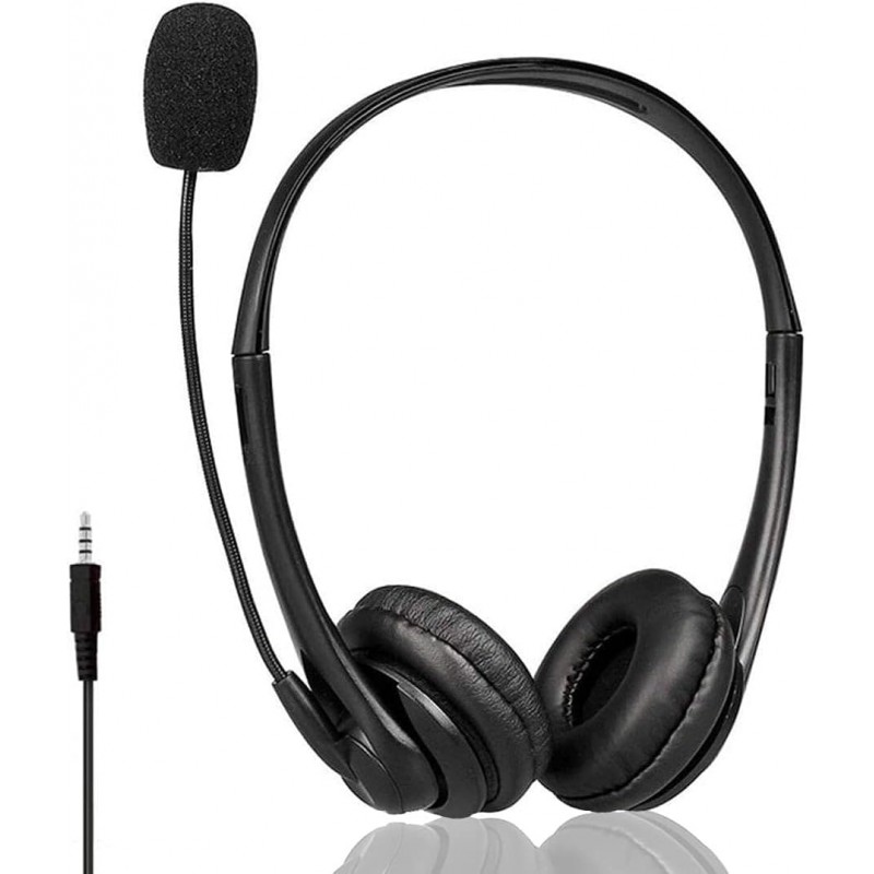 Casque Jack Ordinateur avec Microphone