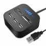 Combo Hub USB - 3 ports - 2.0 - Lecteur de Carte