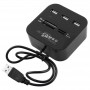 Combo Hub USB - 3 ports - 2.0 - Lecteur de Carte