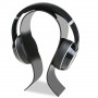 Support De Micro Casque Plexi - Noir