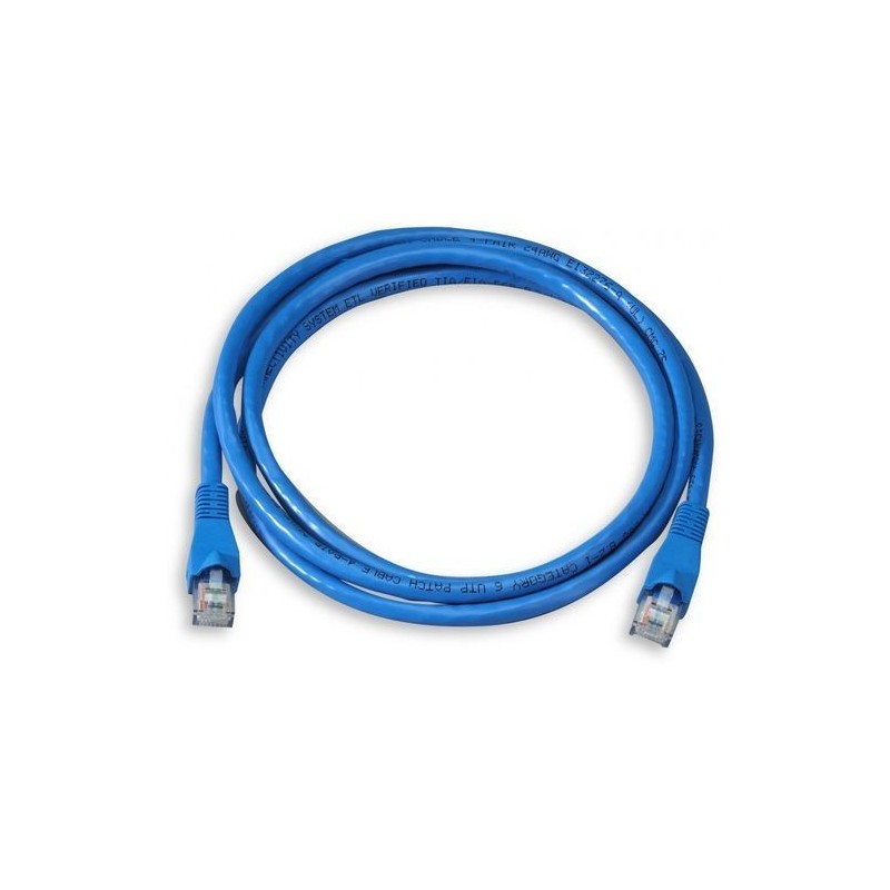 Câble Réseau Rj45 Cat 5E / 1.5M / Bleu